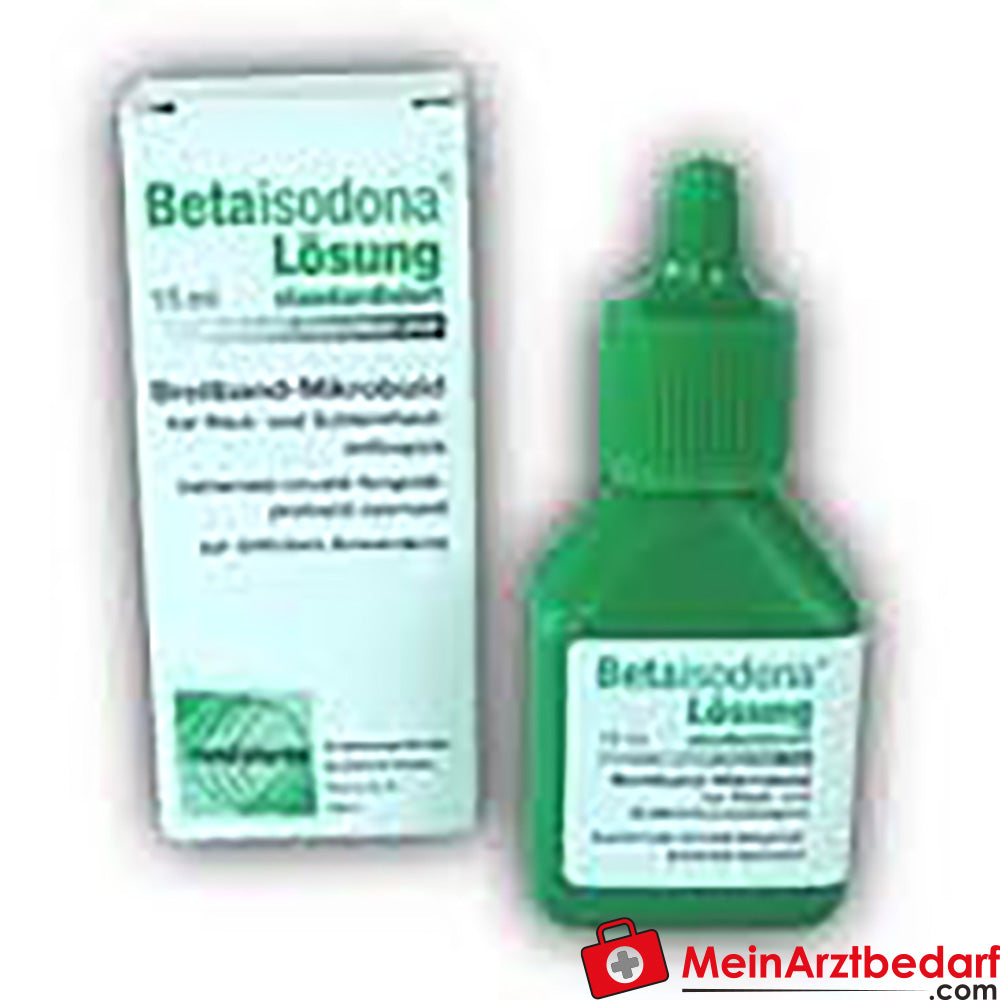 MUN02 Betaisodona Lösung Povidon-Iod 100 ml Haut- und Wunddesinfektion.
