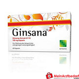 Ginsana 100 mg capsule 30 capsule - estratto standardizzato di ginseng G115, aumenta le prestazioni fisiche e mentali