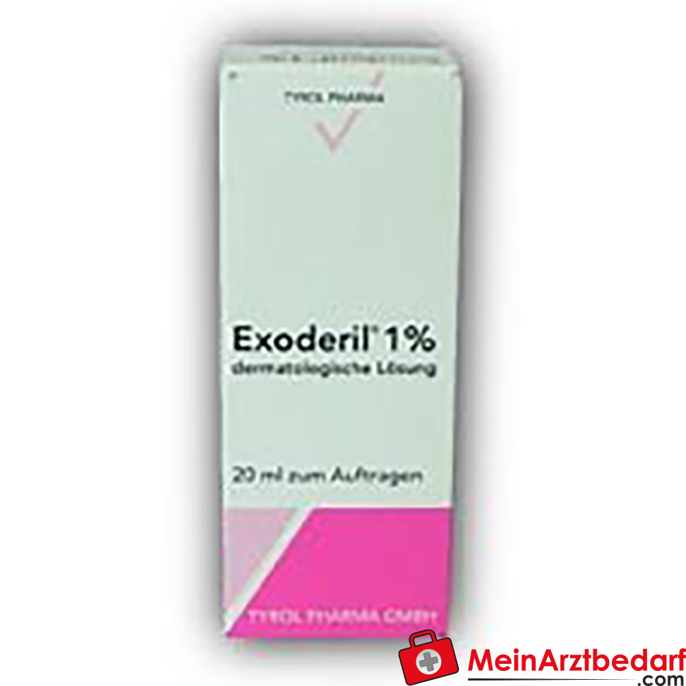 Exoderil 1% roztwór dermatologiczny 20 ml Przeciwgrzybiczy (naftifina) przeciw grzybicy stóp i paznokci
