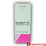 Exoderil 1% solución dermatológica 20 ml Antimicótico (naftifina) contra el pie de atleta y los hongos de las uñas