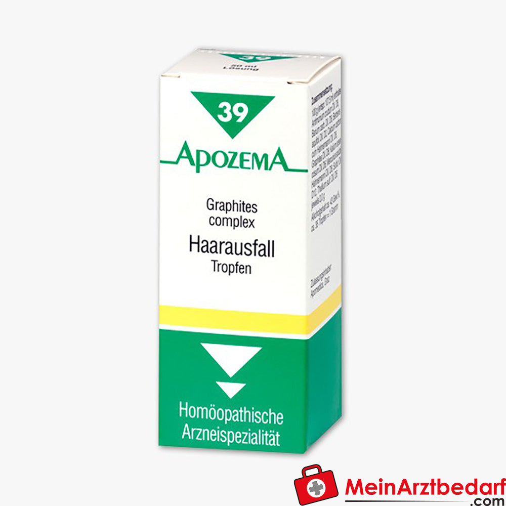 Apozema Haarausfall-Tropfen Nr.39 50 ml homöopathisch bei Haarausfall