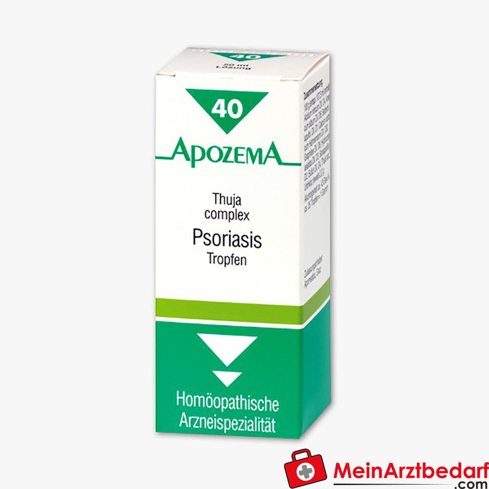 Apozema Psoriasis Druppels 50 ml Homeopathie voor jeukende huid
