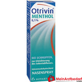 Otrivin Mentol Spray Nasal 0,1% (xilometazolina clorhidrato) 15 ml, hasta 12 horas.