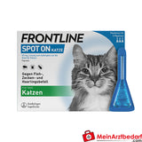 Frontline Spot on gato 3 pcs. protección contra pulgas y garrapatas, a partir de las 12 semanas de edad
