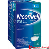 Nicotinell GSK-Gebro pastylki nikotynowe 1 mg miętowe 96 sztuk