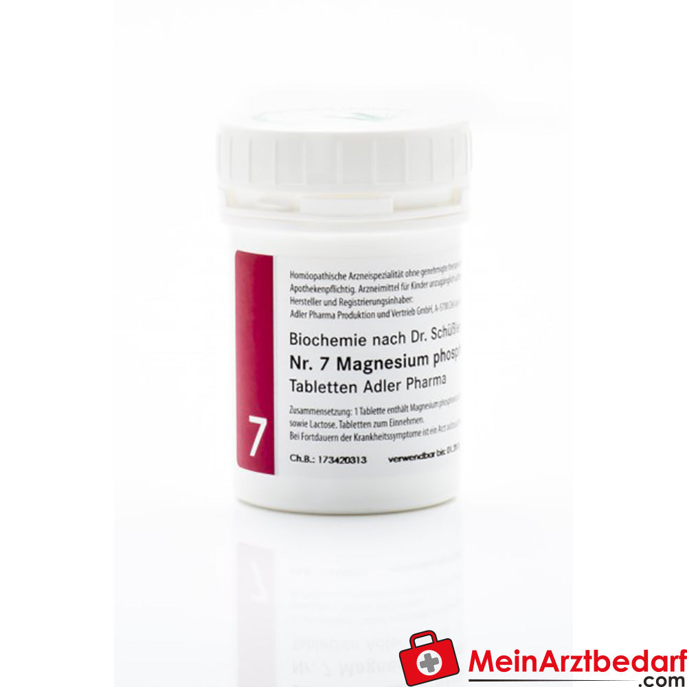 Adler Sel de Schüssler No.7 D6 Comprimés 250 g Magnésium phosphoricum