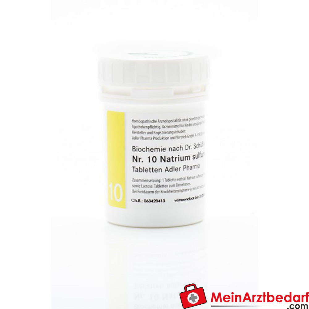 Adler Pharma Sel de Schüssler n° 10 Natrium sulfuricum D6 comprimés 250 g