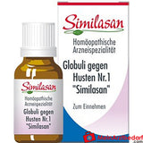 Similasan Hoestbolletjes nr. 1, homeopathisch voor prikkelbare hoest, 15 g