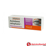 ratiopharm crema per herpes labiale 2 g antivirale contro l'herpes labialis