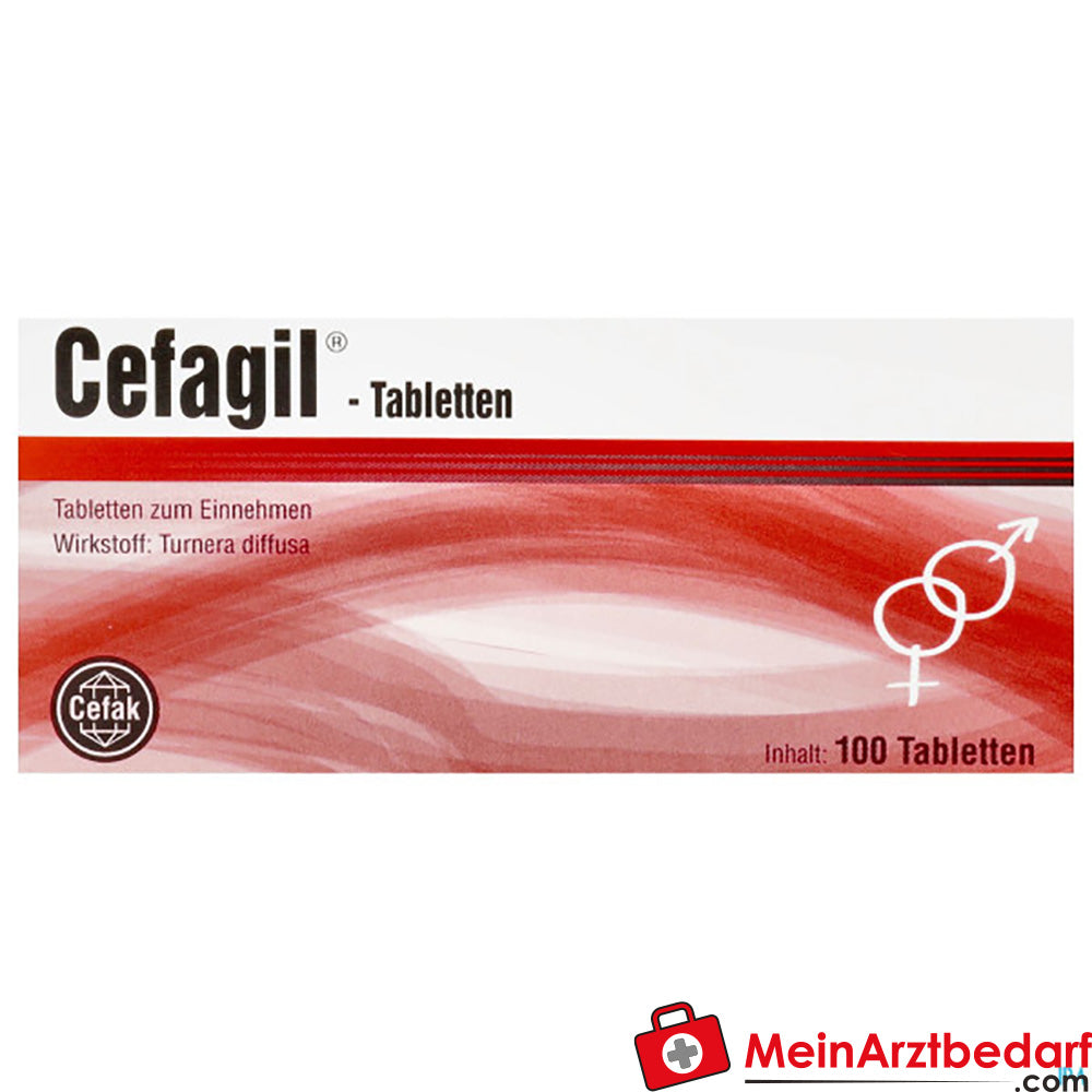 APO05 Cefagil Tabletten 100 Stk. Turnera diffusa 25 mg für Sie und Ihn