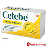 Cetebe Vitamina C Retard Cápsulas 500 mg, 120 Cápsulas