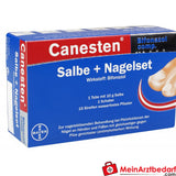 Canesten Bifonazol comp. pomata + set per unghie 10 g - Trattamento della micosi delle unghie, bifonazolo 1% urea 40%
