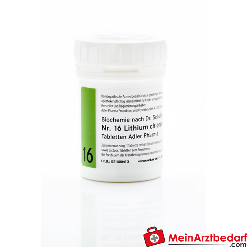 Adler Pharma Sel de Schüssler n° 16 D12 comprimés 250 g