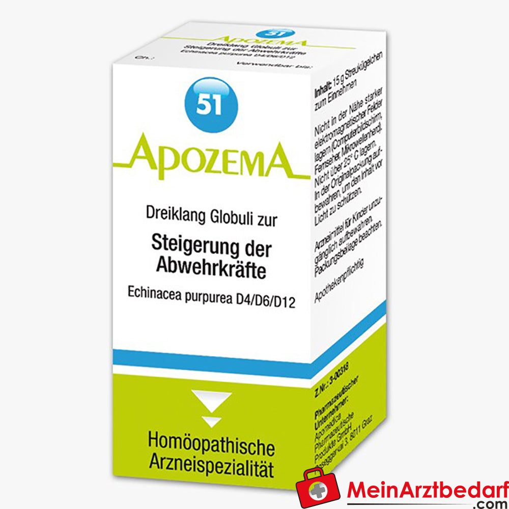 Apozema Dreiklang Globuli Echinacea purpurea D4/D6/D12 dla wzmocnienia mechanizmów obronnych organizmu 15 g