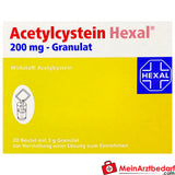 HEX01 Acetilcisteína 200 mg gránulos 20 unidades Expectorante Supresor de la tos