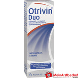 GSK-Gebro Otrivin Duo Spray nasal 10 ml contre la congestion nasale, le nez qui coule