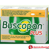 Sanofi Buscopan Plus comprimés 20 pièces (hyoscine-N-butylbromide + paracétamol) contre les douleurs gastro-intestinales spasmodiques