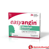 easypharm Lutschtabletten Menthol 24 Stk. mit Lidocain und Chlorhexidin