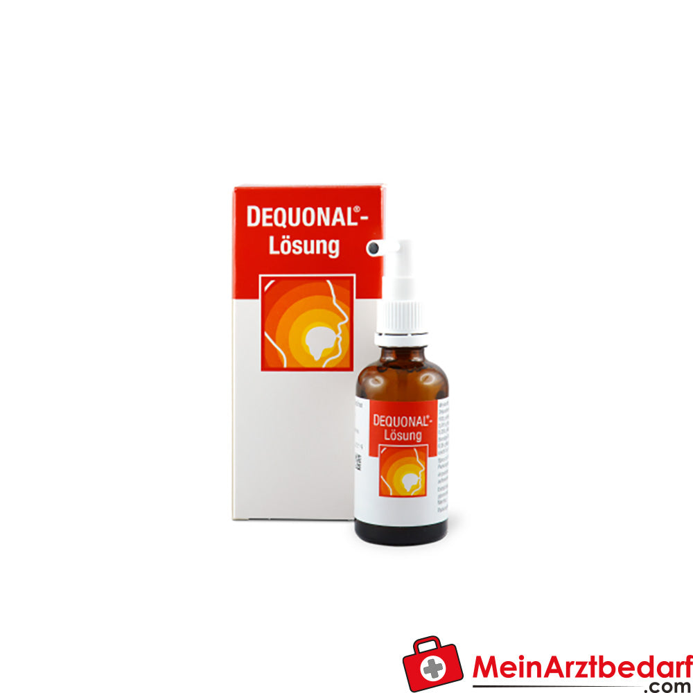 ERWO Pharma Dequonal solution en spray 50 ml, antimicrobien, bouche et gorge