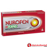 Nurofen Rapid 400 mg kapsułki miękkie 20 sztuk, kapsułki płynne (ibuprofen)