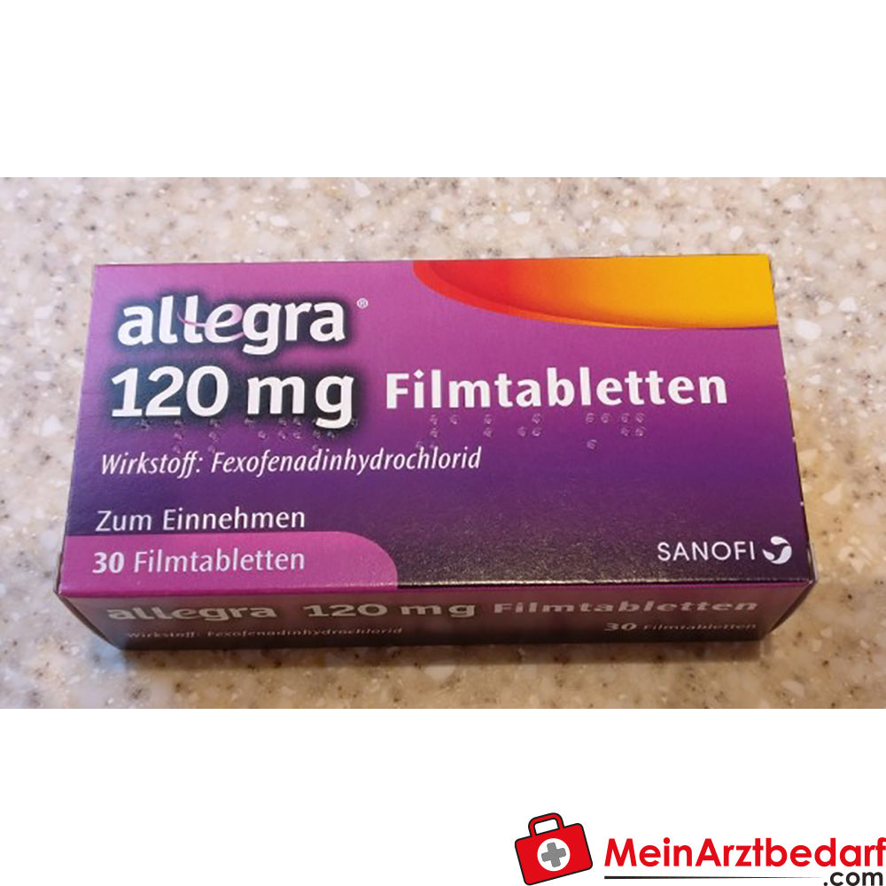 Sanofi Allegra Filmtabletten 120 mg Fexofenadin 30 Stück