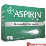 Aspirin Express 500 mg überzogene Tabletten 20 Stück Schmerzmittel schnell wirkend
