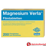 Verla Magnesio Comprimidos recubiertos con película 60 mg, 200 unidades, citrato y glutamato de magnesio