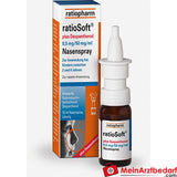 ratiopharm ratioSoft plus Dexpanthenol Nasenspray 10 ml (0,5/50 mg/ml) für Kinder 2–6 Jahre ohne Konservierungsmittel