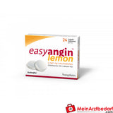 easypharm easyangin® Lutschtabletten 5 mg Chlorhexidin/1 mg Lidocain, 24 St., bei Rachenentzündung