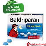 Pfizer Baldriparan nachttabletten 60 stuks - Valeriaan droog extract, voor slaapstoornissen vanaf 12 jaar