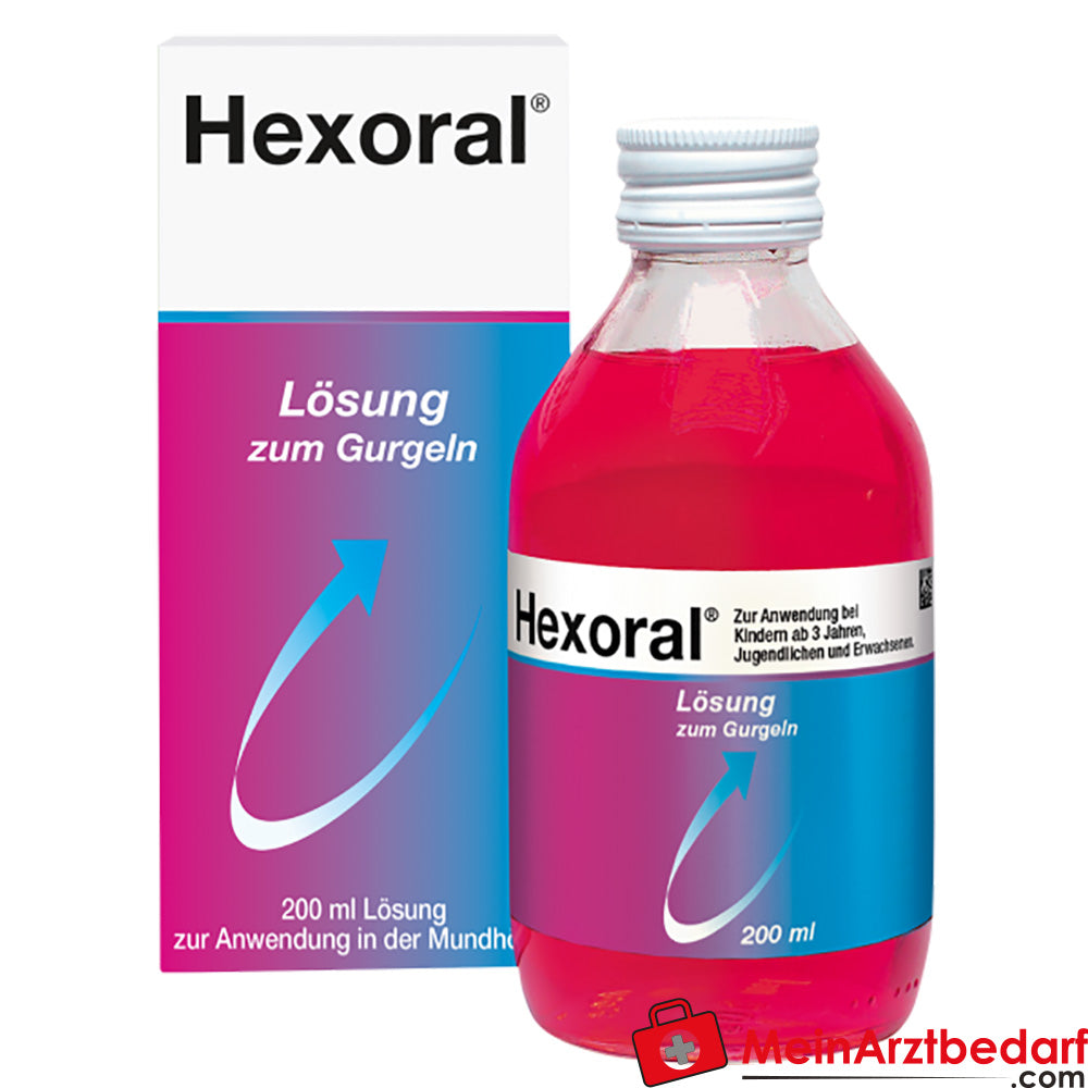 Johnson Hexoral Gurgellösung 100 ml – Antiseptisch bei Halsschmerzen