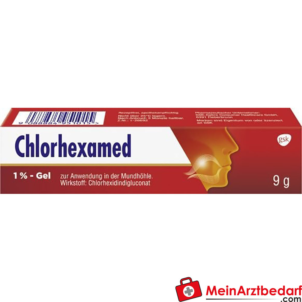 GSK-Gebro Chlorhexamed Direct Gel 1% chlorheksydyna 9 g na zapalenie dziąseł