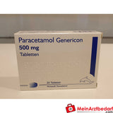 Genericon Paracetamol 500 mg Tabletten 60 Stück, fiebersenkend