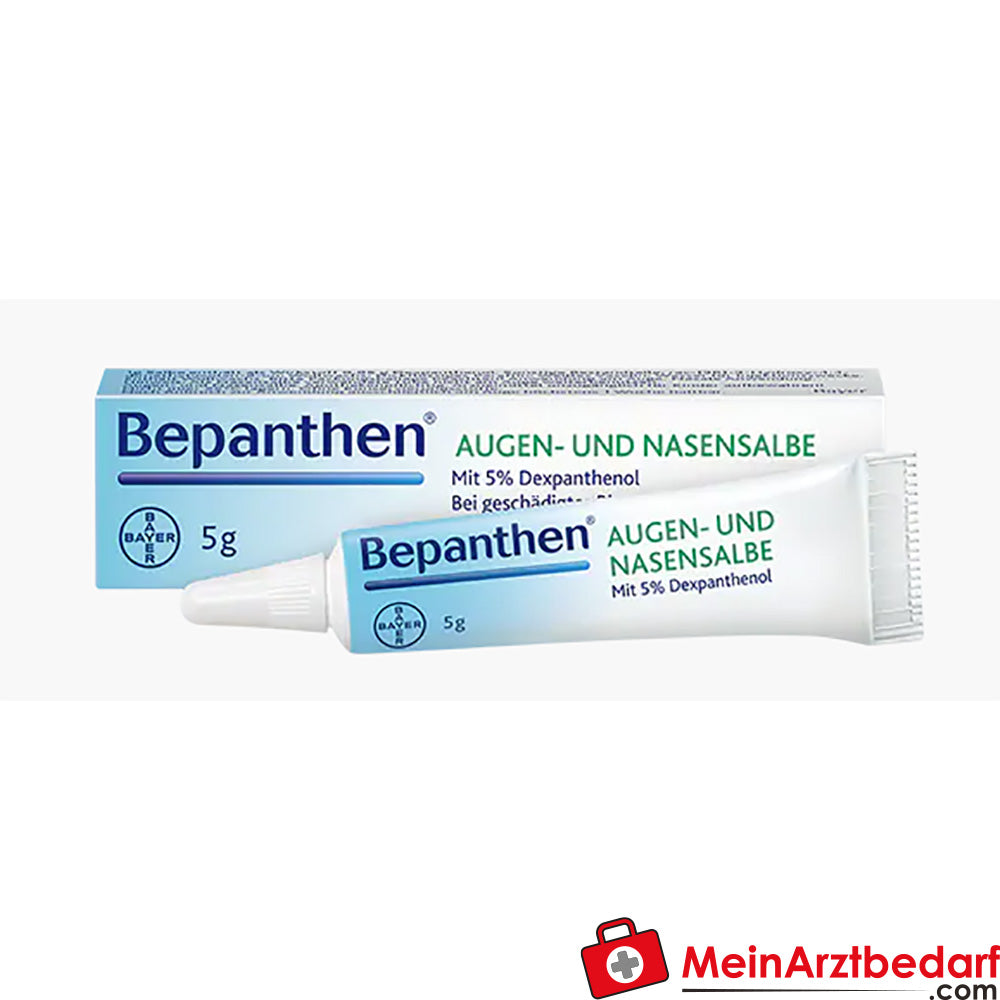 Bepanthen Augen-Nasensalbe 5 g Dexpanthenol für Auge und Nase
