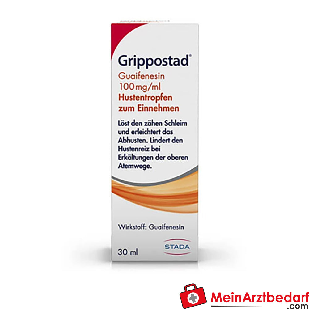 Stada Grippostad Guaifenesin Gocce per la tosse 100 mg/ml 30 ml a partire dai 6 anni di età
