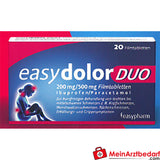 EAS02 Easydolor DUO compresse rivestite con film 200 mg di ibuprofene + 500 mg di paracetamolo, 20 pz.