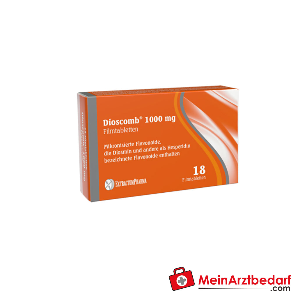 ERWO Pharma Dioscomb 1000 mg Filmtabletten, 18 Stück