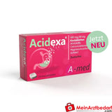 Acidexa tabletki do żucia węglan wapnia 80 mg i węglan magnezu 80 mg, bez cukru, smak miętowy, 24 szt.