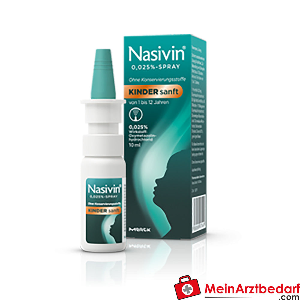 Nasivin spray nasale delicato 0,025% 10 ml per bambini