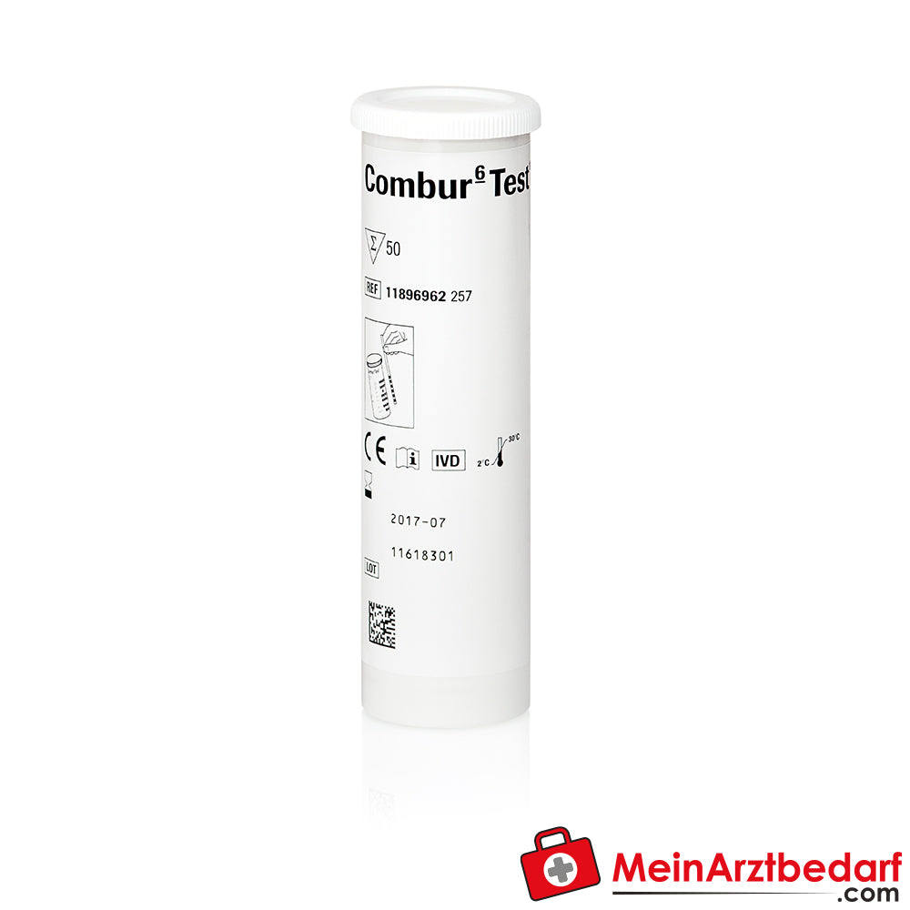 Combur 6 Test, 50 bandelettes de test urinaire