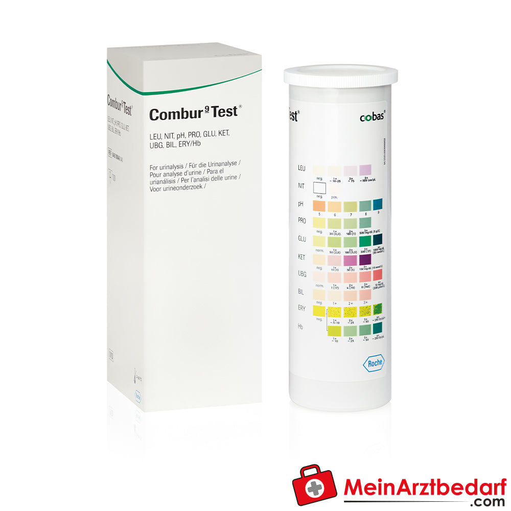 Combur 9 Test, 50 Urinteststreifen