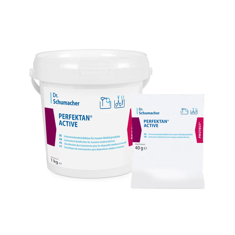 Dr. Schumacher PERFEKTAN ACTIVE Instrumentendesinfektion Pulverkonzentrat.